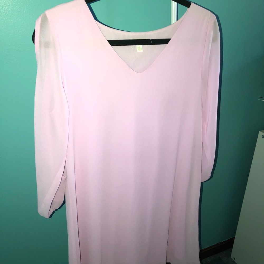 Cold Shoulder Shift Dress